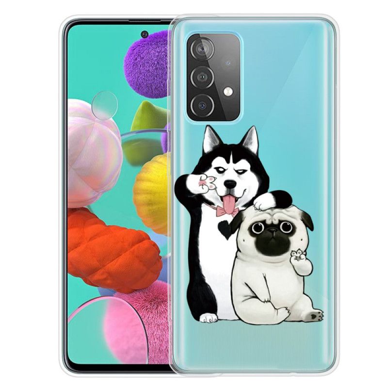 Coque Samsung Galaxy A52 4g / A52 5g Drôles De Chiens