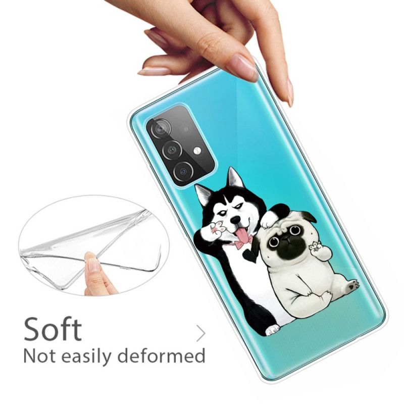 Coque Samsung Galaxy A52 4g / A52 5g Drôles De Chiens