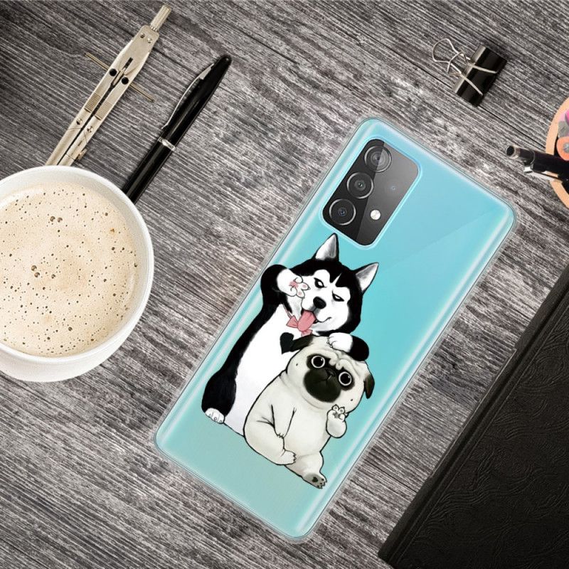 Coque Samsung Galaxy A52 4g / A52 5g Drôles De Chiens