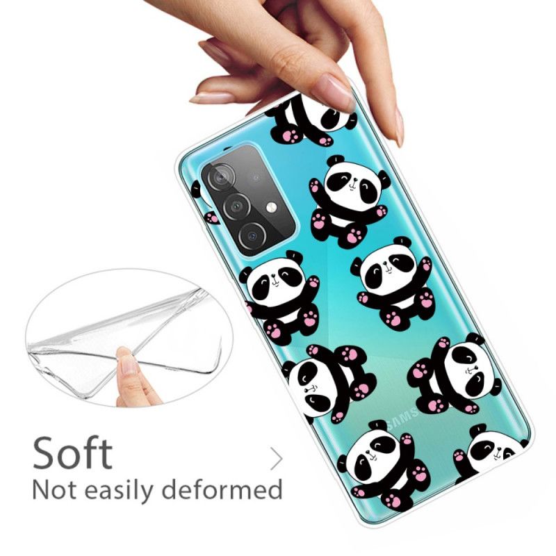 Coque Samsung Galaxy A52 4g / A52 5g Top Pandas Fun