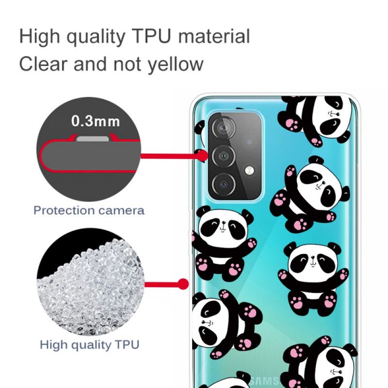 Coque Samsung Galaxy A52 4g / A52 5g Top Pandas Fun