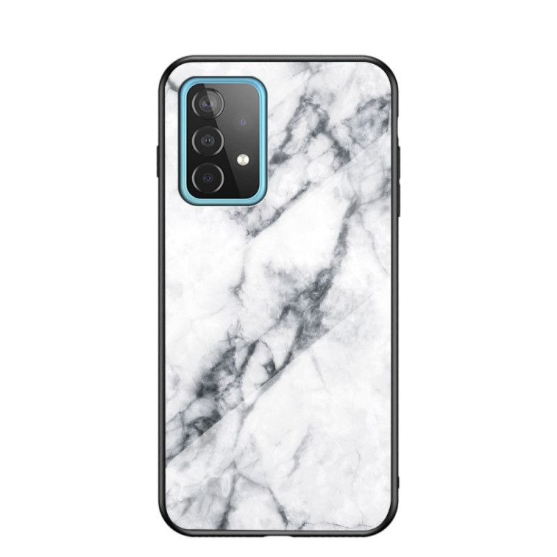 Coque Samsung Galaxy A52 4g / A52 5g Verre Trempé Marble Colors