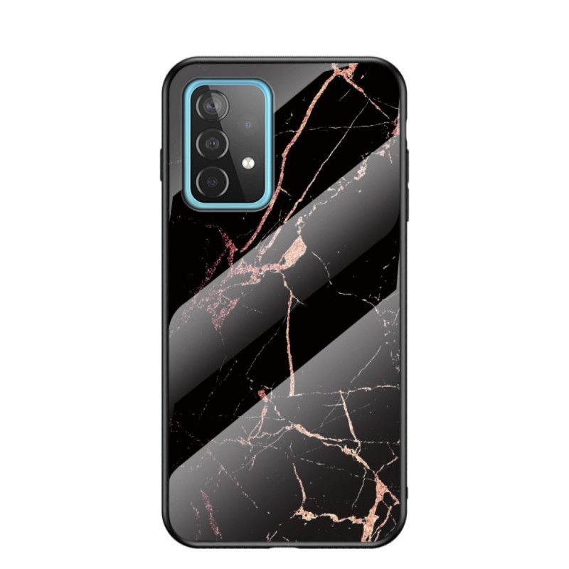 Coque Samsung Galaxy A52 4g / A52 5g Verre Trempé Marble Colors