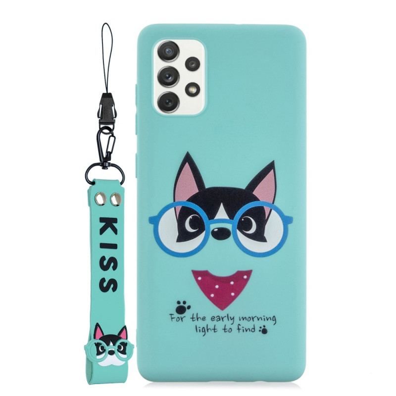 Coque Samsung Galaxy A53 5G Cartoon avec Lanière