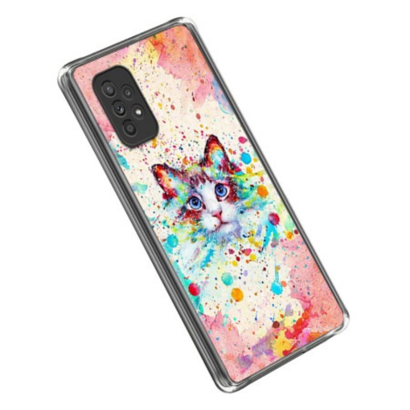 Coque Samsung Galaxy A53 5G Chat Art