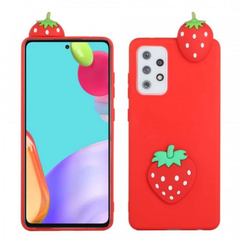 Coque Samsung Galaxy A53 5G La Fraise 3D