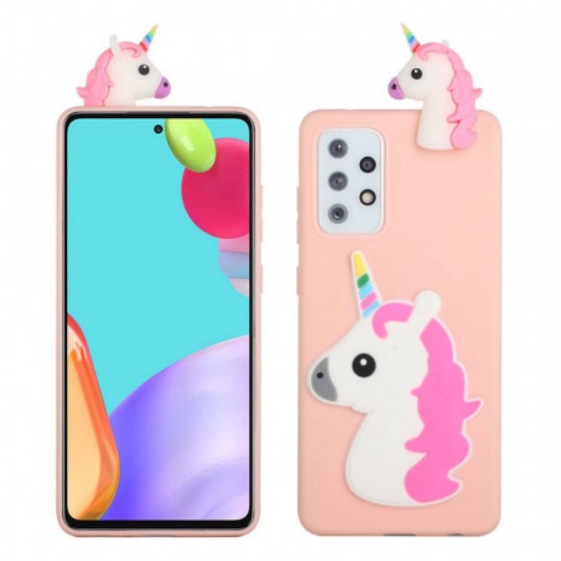 Coque Samsung Galaxy A53 5G Licorne 3D