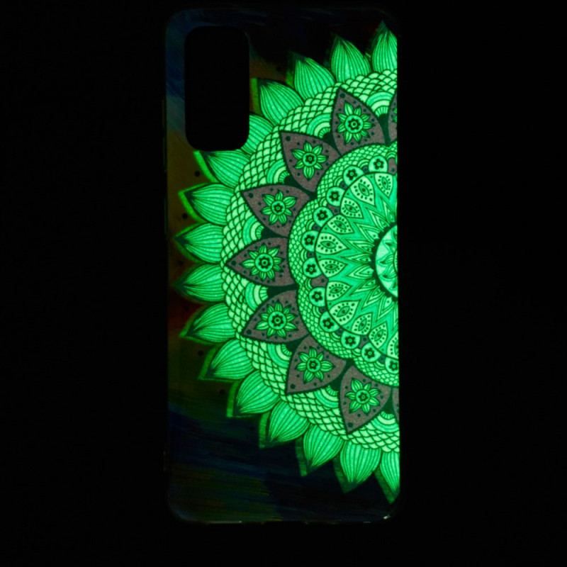 Coque Samsung Galaxy A53 5G Mandala Coloré Fluorescente