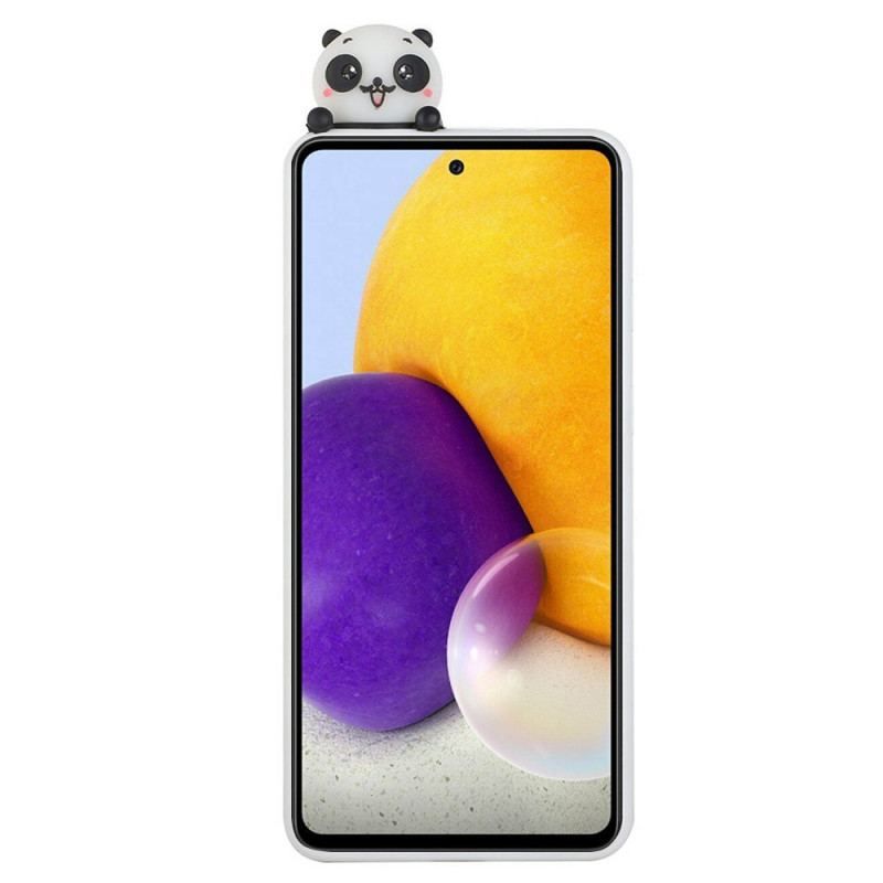 Coque Samsung Galaxy A53 5G Panda Fun 3D