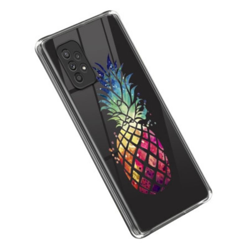 Coque Samsung Galaxy A53 5G Transparente Ananas