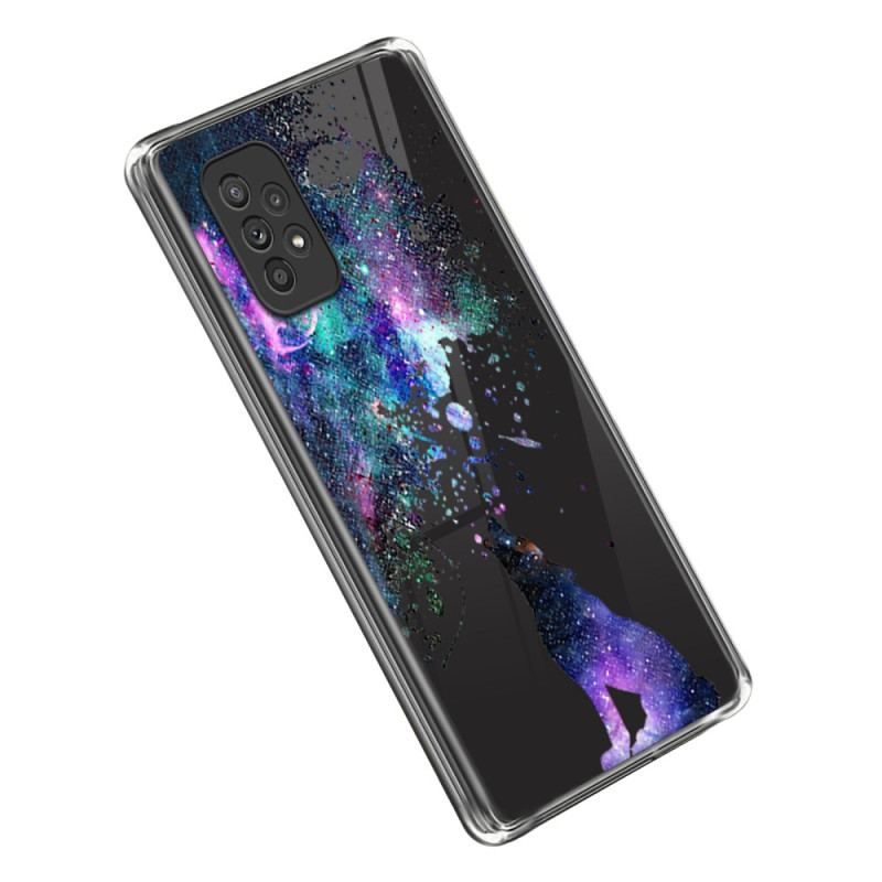 Coque Samsung Galaxy A53 5G Transparente Loups