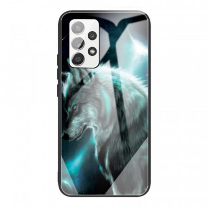 Coque Samsung Galaxy A53 5G Verre Trempé Loup