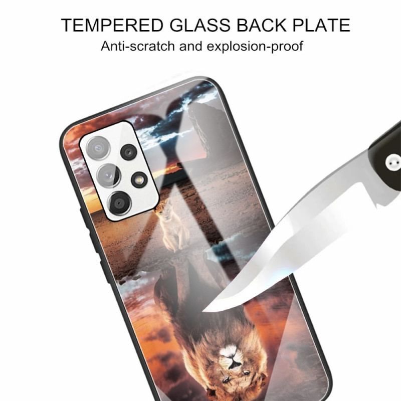 Coque Samsung Galaxy A53 5G Verre Trempé Rêve de Lionceau