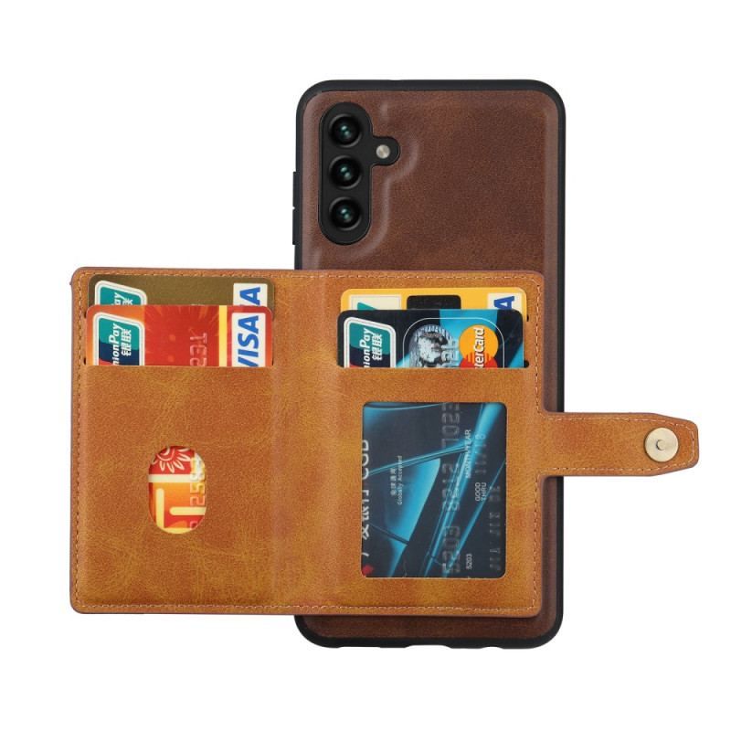 Coque Samsung Galaxy A54 5G Porte Cartes Support Sangle