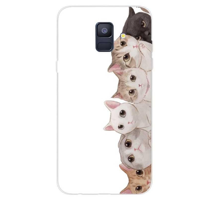 Coque Samsung Galaxy A6 Chats À L'écoute