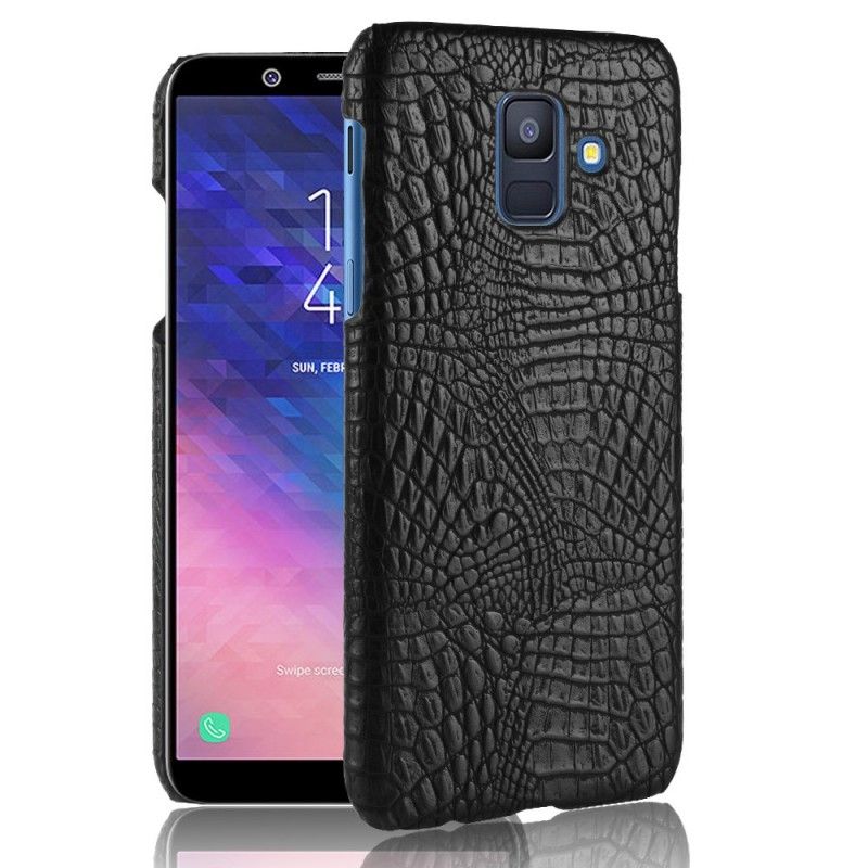 Coque Samsung Galaxy A6 Effet Peau De Crocodile
