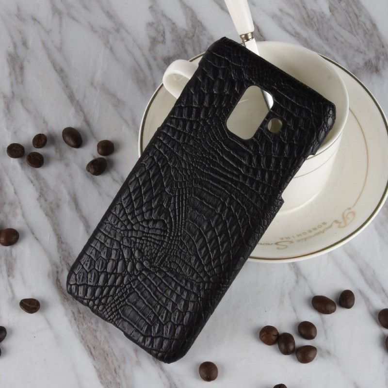 Coque Samsung Galaxy A6 Effet Peau De Crocodile