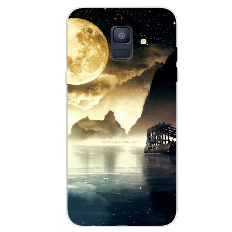 Coque Samsung Galaxy A6 Pleine Lune