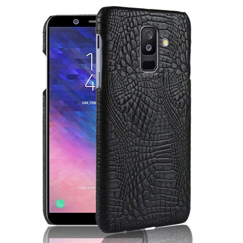 Coque Samsung Galaxy A6 Plus Effet Peau De Crocodile
