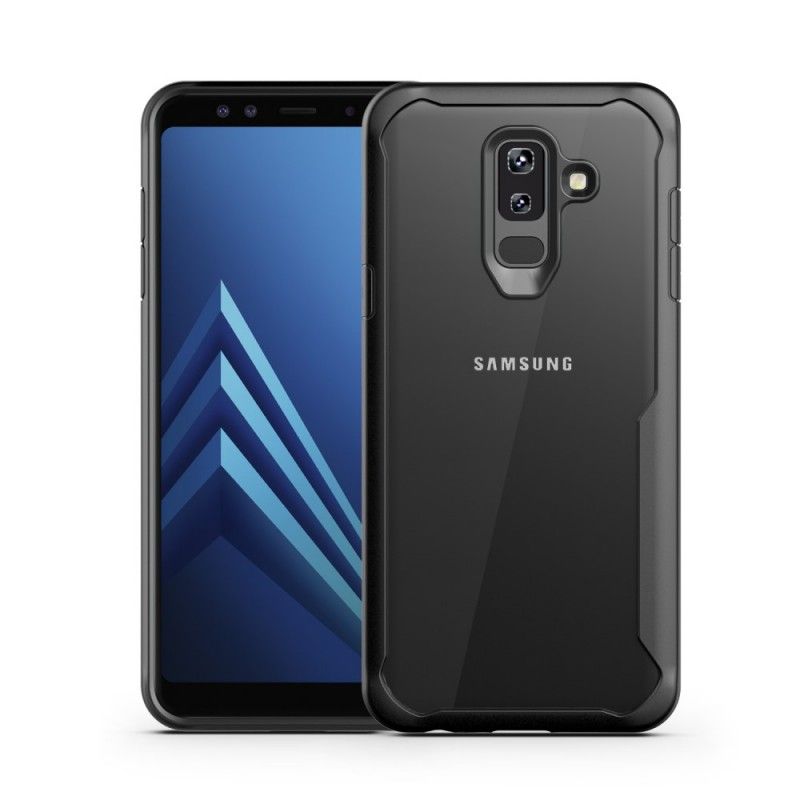 Coque Samsung Galaxy A6 Plus Hybride Rebords Biseautés