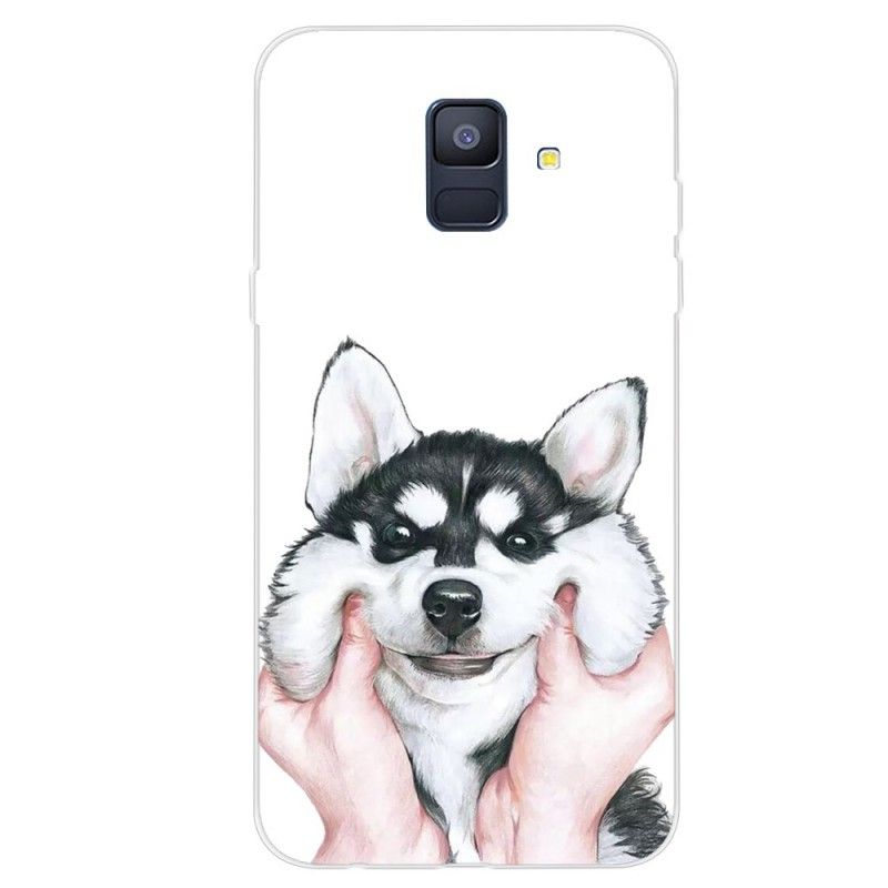 Coque Samsung Galaxy A6 Tête De Loup