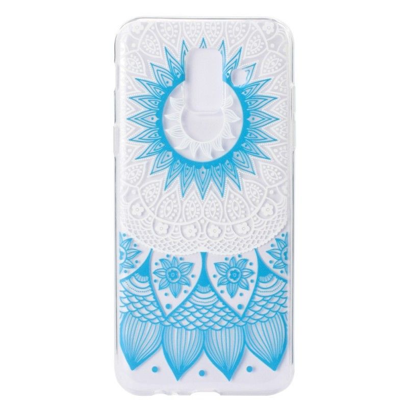 Coque Samsung Galaxy A6 Transparente Mandala Coloré