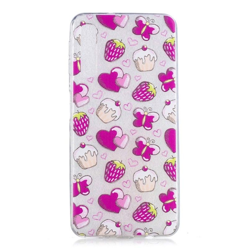 Coque Samsung Galaxy A7 Cupcakes Et Papillons