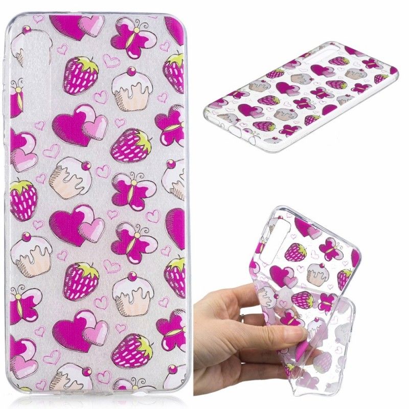 Coque Samsung Galaxy A7 Cupcakes Et Papillons