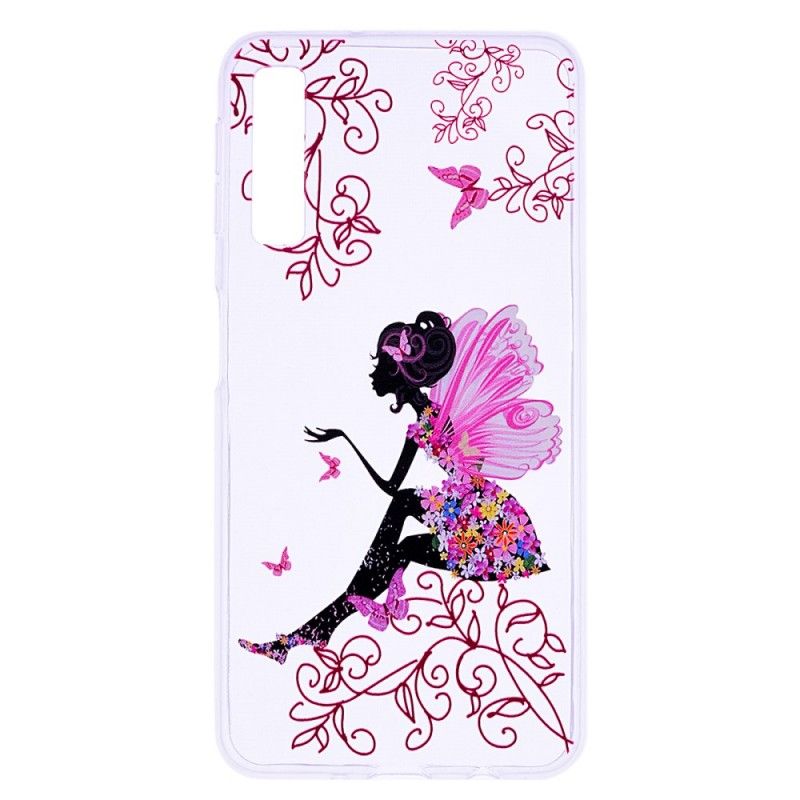 Coque Samsung Galaxy A7 Fée Aux Fleurs