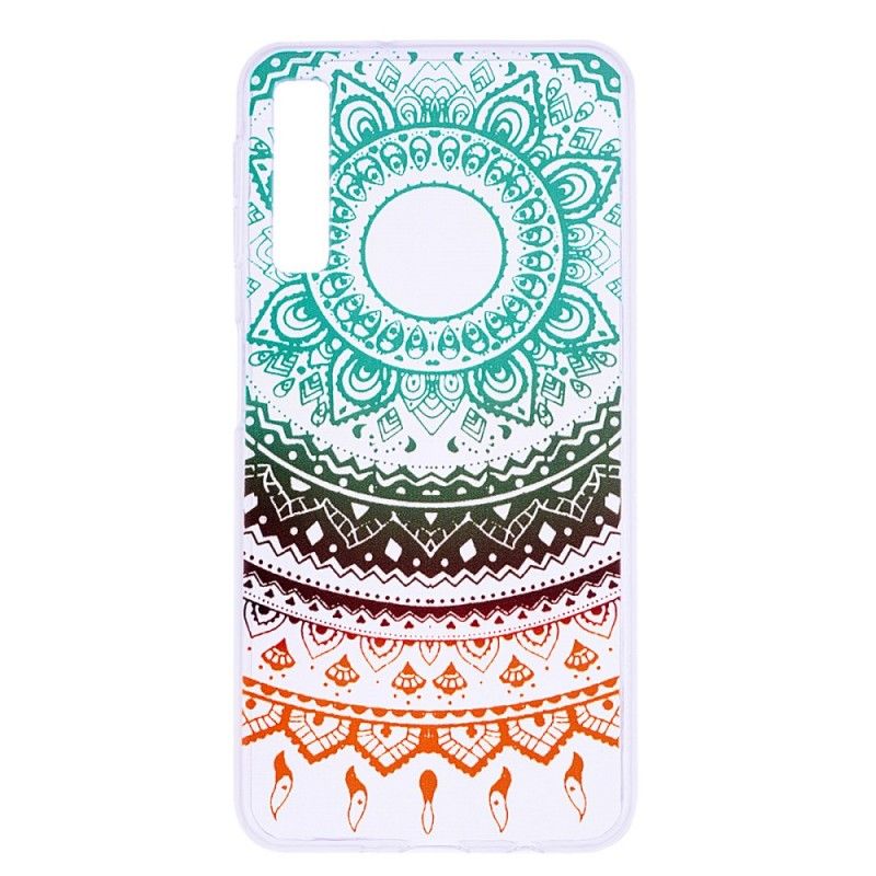 Coque Samsung Galaxy A7 Mandala Couleurs