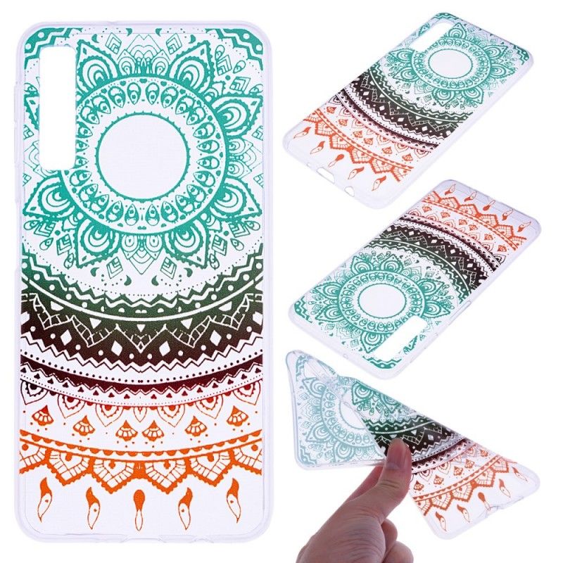 Coque Samsung Galaxy A7 Mandala Couleurs