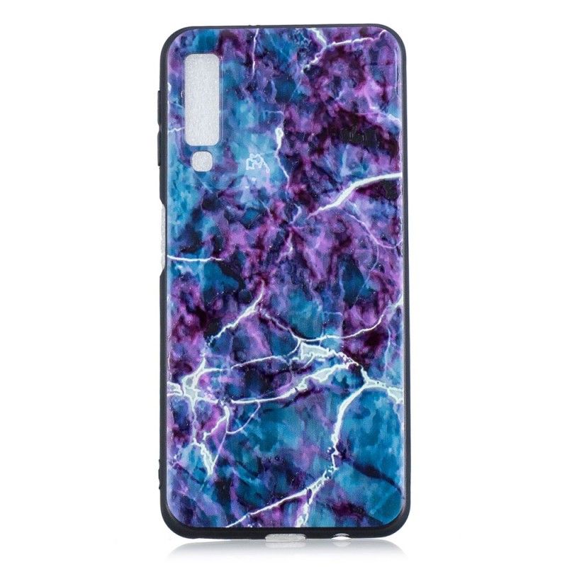 Coque Samsung Galaxy A7 Marbre Violet