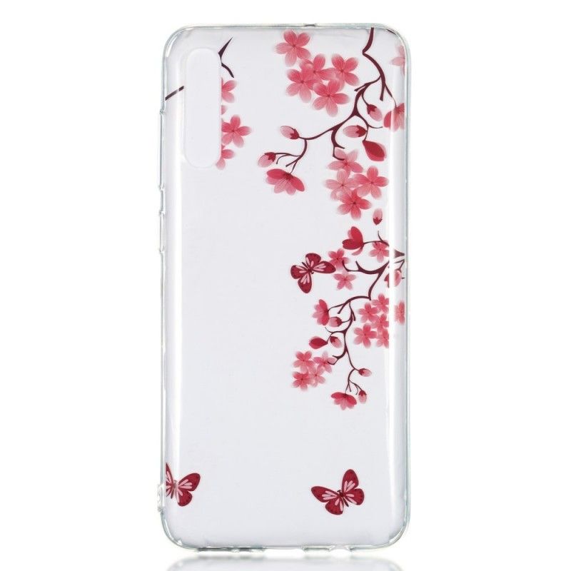 Coque Samsung Galaxy A70 Arbre À Fleurs