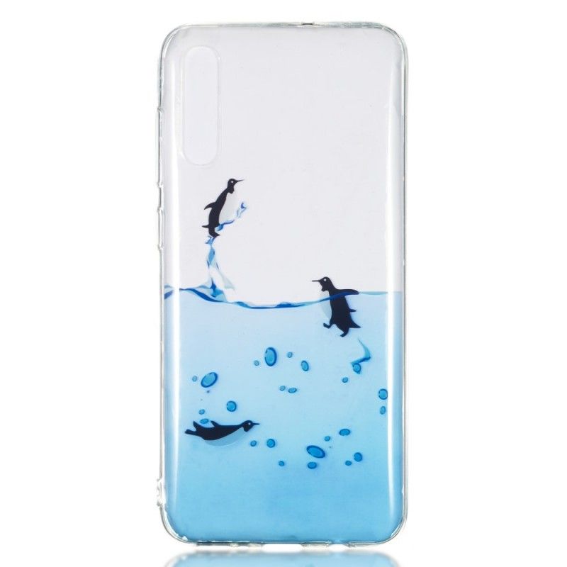 Coque Samsung Galaxy A70 Jeu De Pingouins