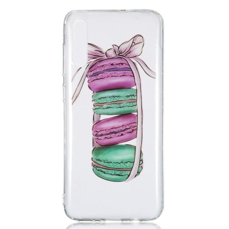 Coque Samsung Galaxy A70 Macarons Gourmands