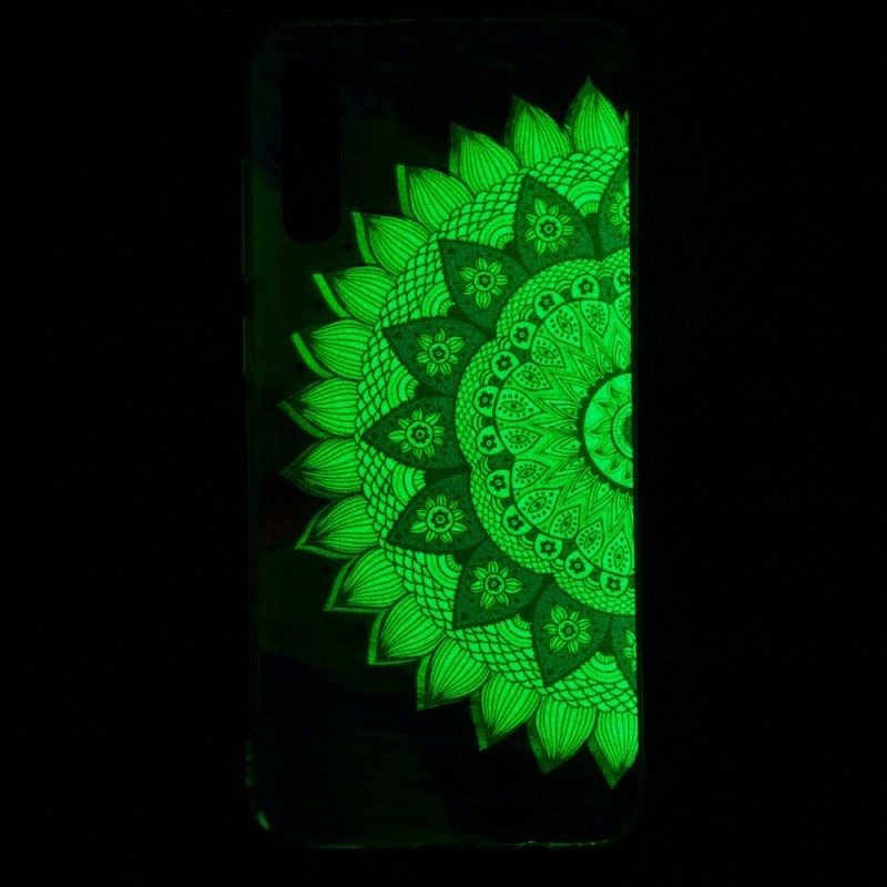 Coque Samsung Galaxy A70 Mandala Coloré Fluorescente