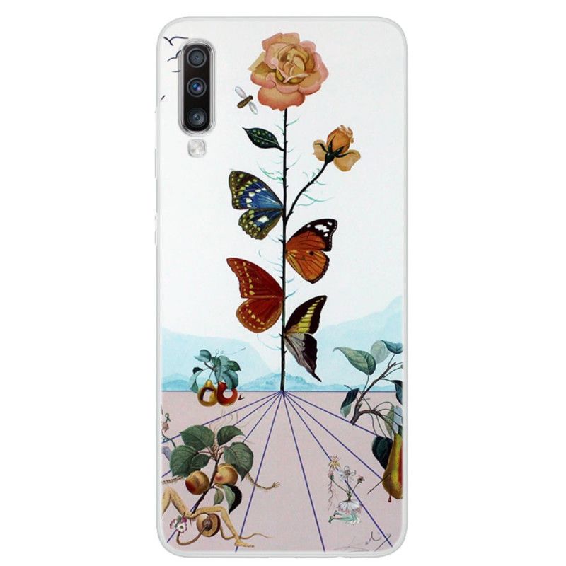 Coque Samsung Galaxy A70 Papillons De La Nature