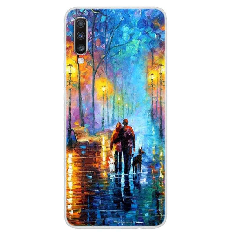 Coque Samsung Galaxy A70 Promenade En Famille