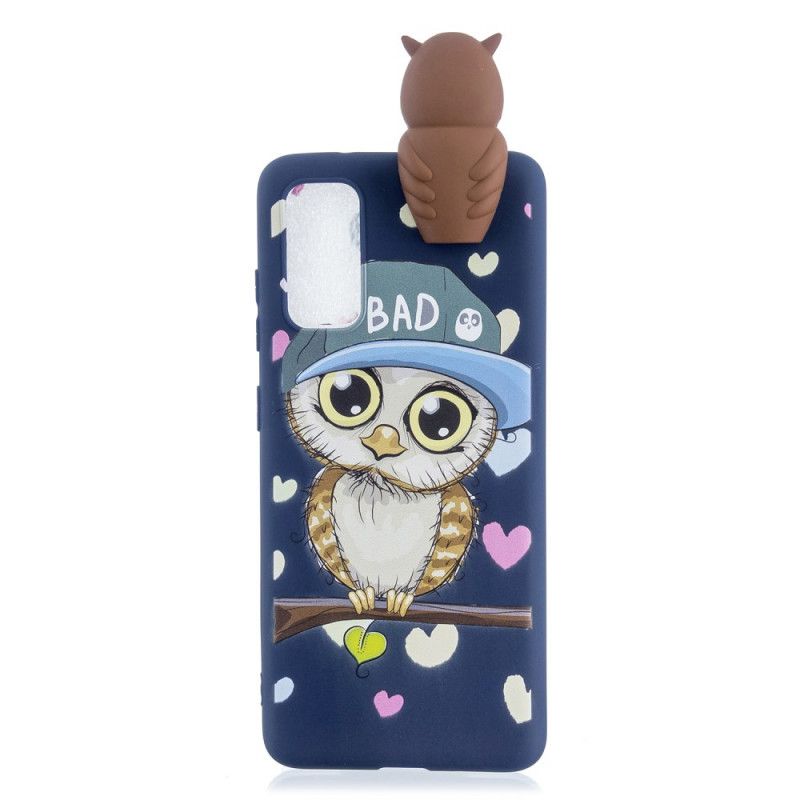 Coque Samsung Galaxy A71 3d Bad Hibou