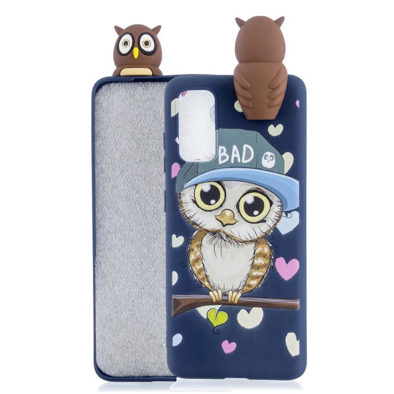 Coque Samsung Galaxy A71 3d Bad Hibou