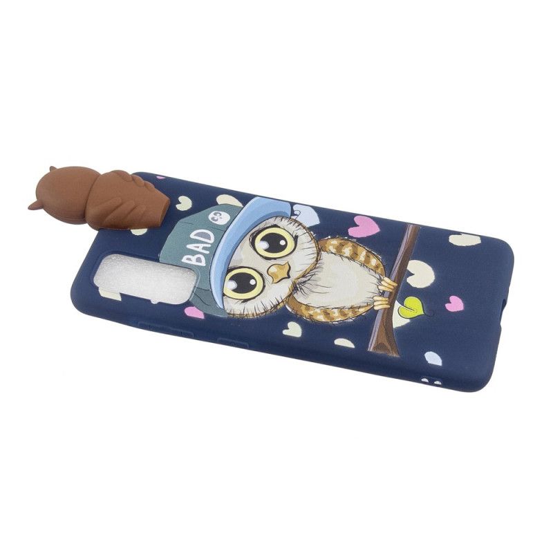 Coque Samsung Galaxy A71 3d Bad Hibou