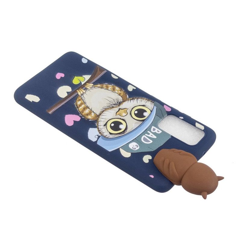 Coque Samsung Galaxy A71 3d Bad Hibou