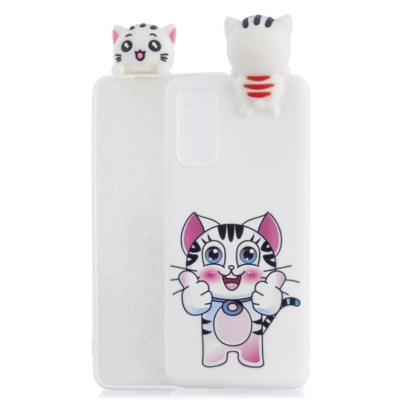 Coque Samsung Galaxy A71 3d Chat Fun