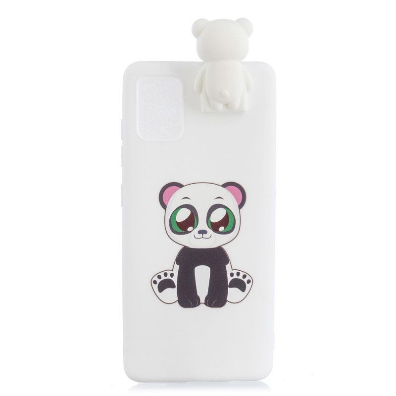 Coque Samsung Galaxy A71 3d Panda Support Mains Libres