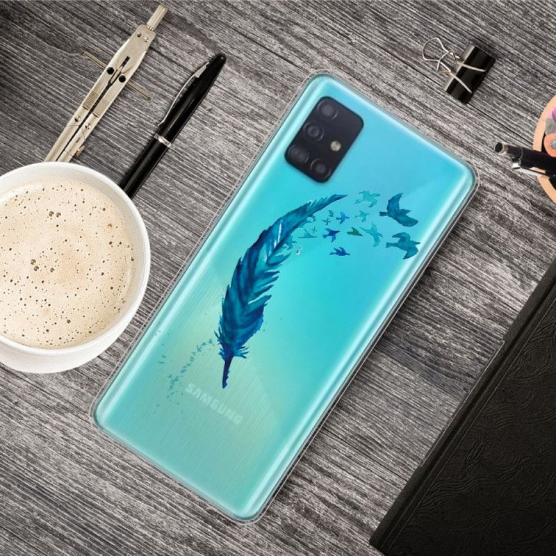 Coque Samsung Galaxy A71 Belle Plume