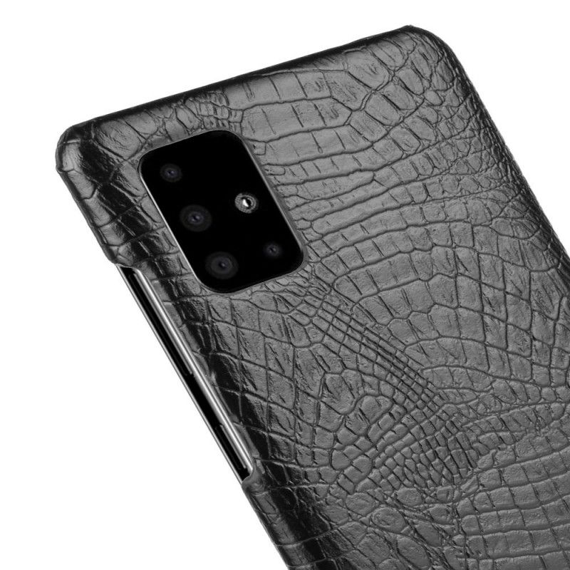 Coque Samsung Galaxy A71 Effet Peau De Crocodile