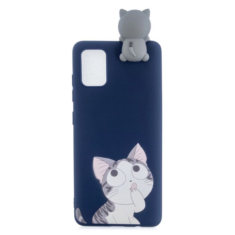 Coque Samsung Galaxy A71 Funny Chat 3d