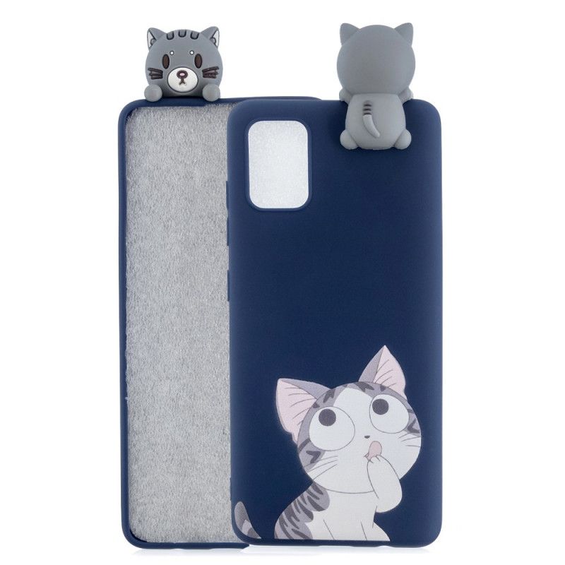 Coque Samsung Galaxy A71 Funny Chat 3d