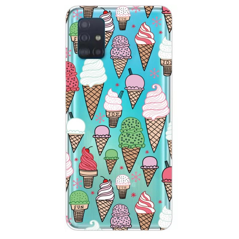 Coque Samsung Galaxy A71 Glaces À La Crème