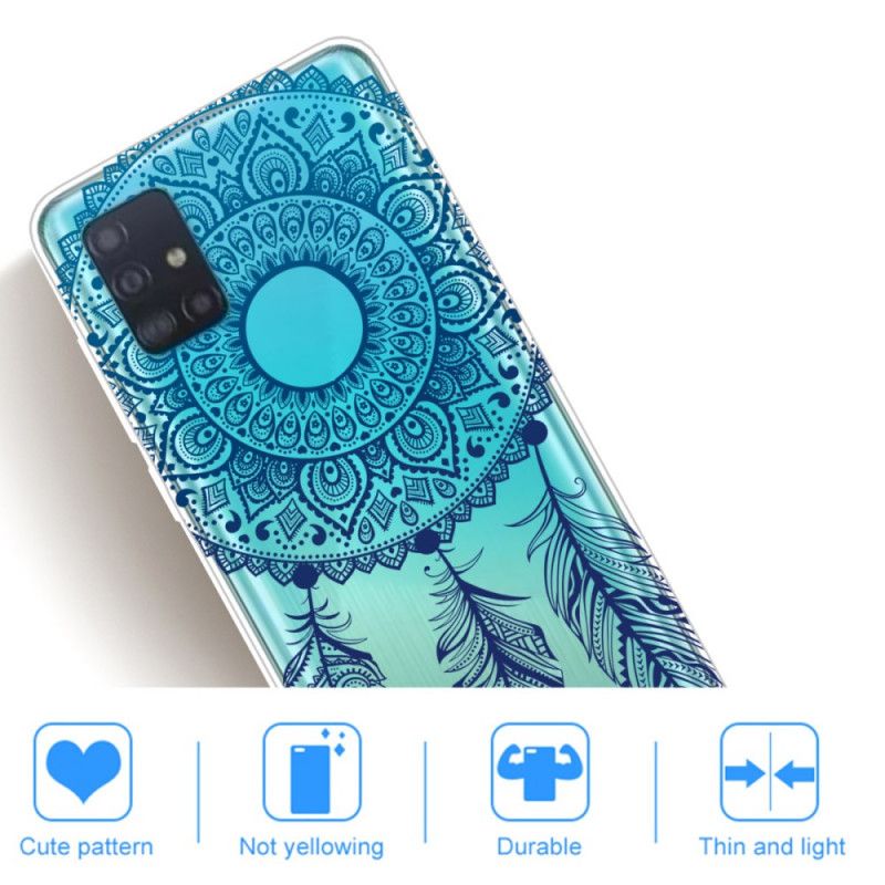 Coque Samsung Galaxy A71 Mandala Floral Unique